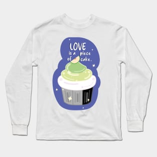 Love Cupcakes: Aromantic Long Sleeve T-Shirt